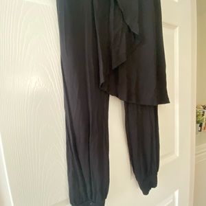 FP Movement- baggy pants with extra flap in front and tight bottom